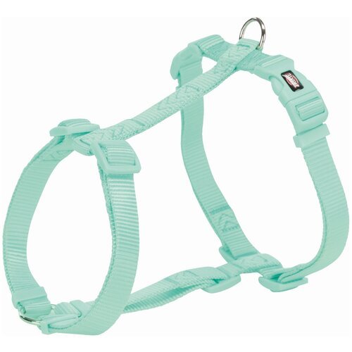 ​​​Шлейка для собак Trixie Premium H-Harness, L–XL: 75–120 см/25 мм, мятный