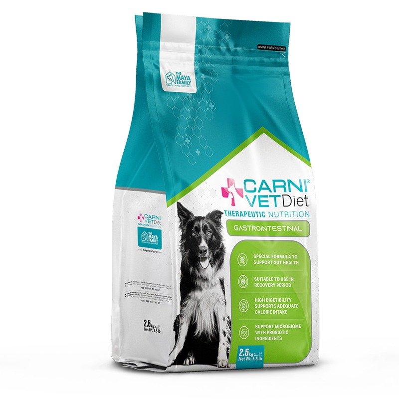 Carni Vet Diet Dog Gastrointestinal сухой корм для собак при расстройствах пищеварения, диетический, с курицей - 2,5 кг