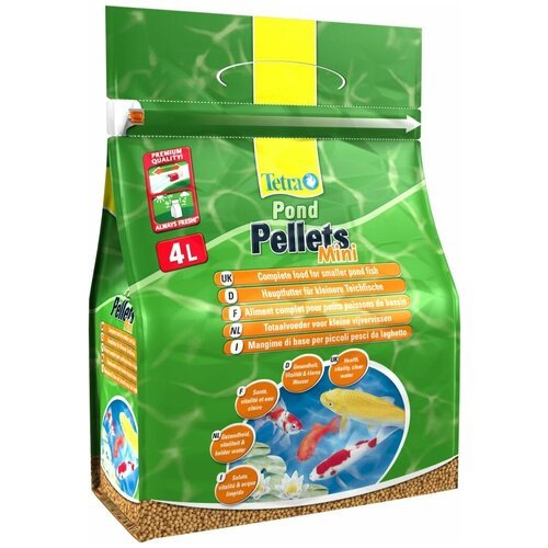 Сухой корм Tetra Pond Pellets Mini, 4 л, 100 г