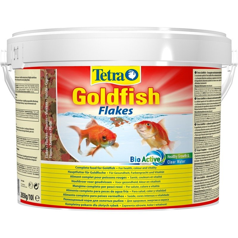 Корм Tetra Goldfish для всех видов золотых рыбок в хлопьях