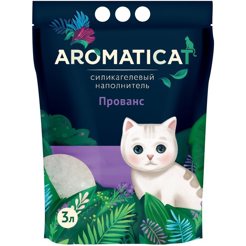 AromatiCat Силикагелевый наполнитель Прованс - 3 л