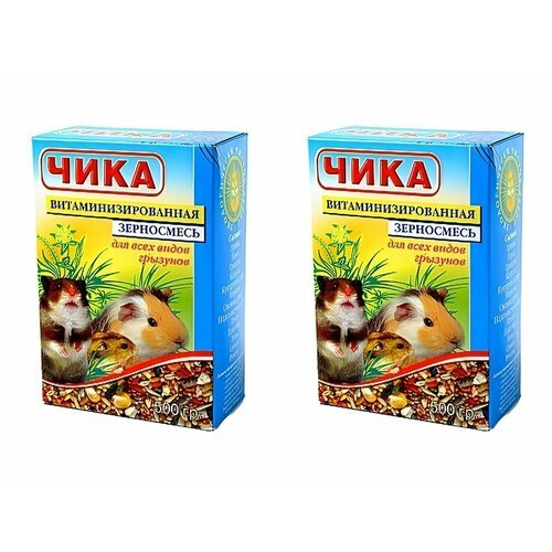 Чика Корм для грызунов, 500 г, 2 уп