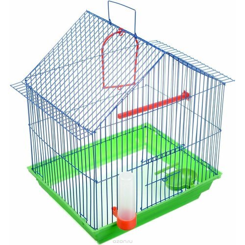 Клетка для птиц, попугаев металлическая 35х28х43 см