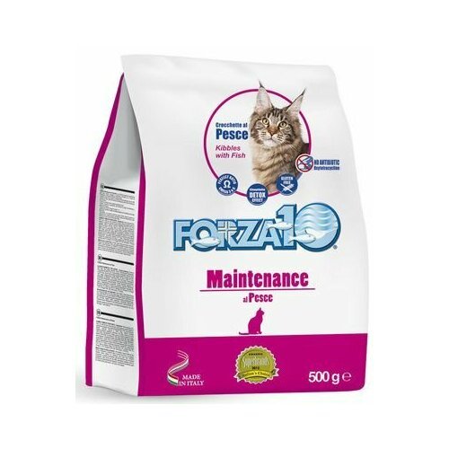 Forza10 сухой корм для взрослых кошек, с рыбой