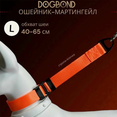 Ошейник мартингейл/полуудавка Dogbond для собак