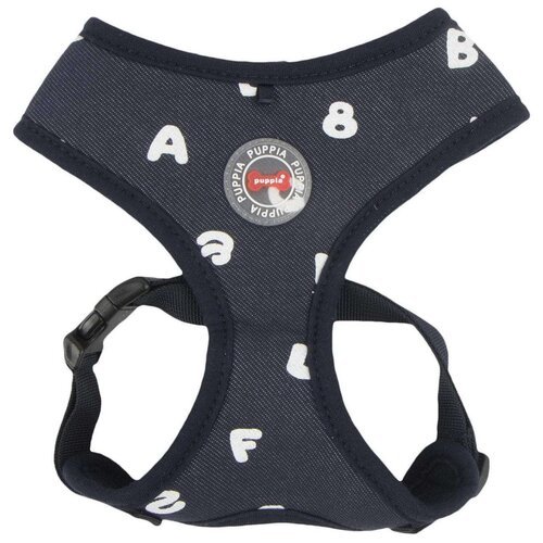 Шлейка Puppia Algo harness A, обхват шеи 32  см, синий, L