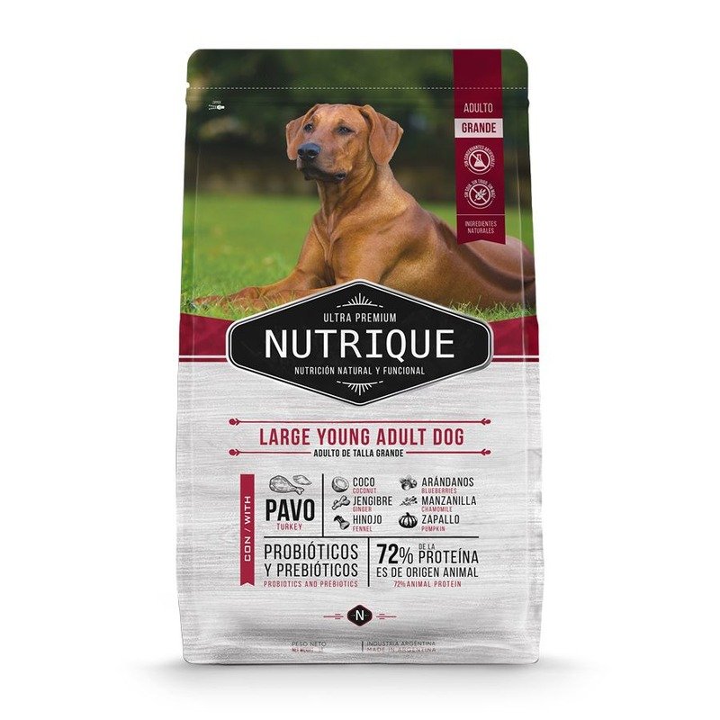 Vitalcan Nutrique Dog Adult сухой корм для собак крупных пород, с индейкой - 3 кг