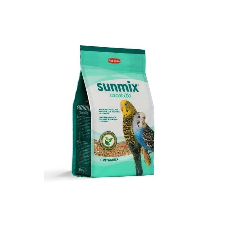 Padovan Sunmix Cocorite комплексный основной корм для волнистых попугаев - 850 г