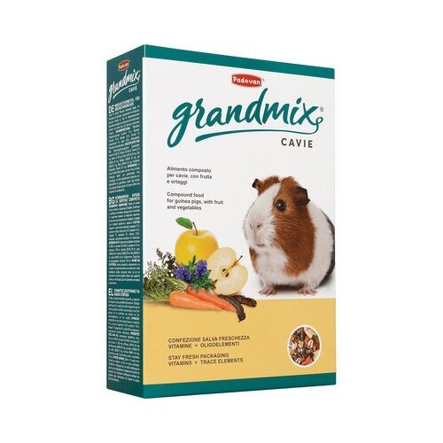 Padovan Корм для морских свинок (Grandmix Cavie) PP00190 | Grandmix Cavie 0,85 кг 31098 (4 шт)
