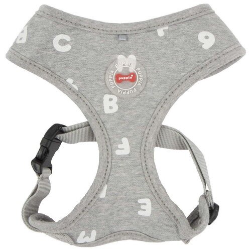 Шлейка Puppia Algo harness A, обхват шеи 32  см, серая, L