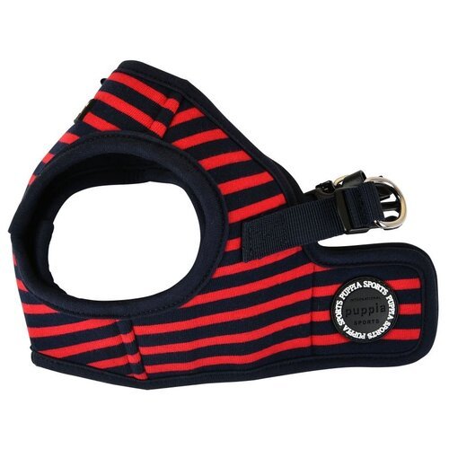 Шлейка Puppia Briton harness B, обхват шеи 26  см, красный, S