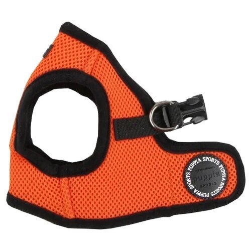 Шлейка Puppia Soft vest harness B, обхват шеи 36  см, оранжевый, XL