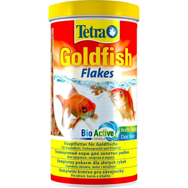 Корм Tetra Goldfish для всех видов золотых рыбок в хлопьях - 1 л