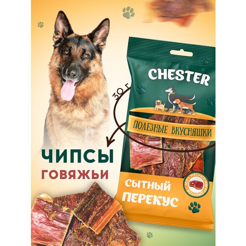 CHESTER Чипсы мясные говяжьи