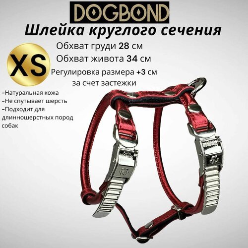 Шлейка Dogbond круглая для шпицев и длинношерстных пород собак