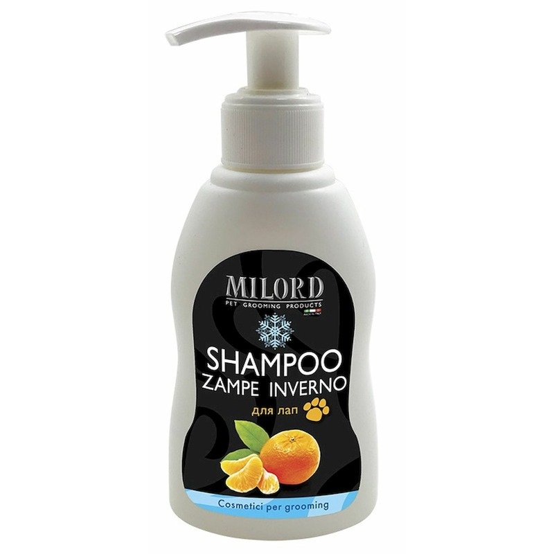 Milord Shampoo Zampe Inverno шампунь \'Зимний\' для собак для мытья лап - 200 мл