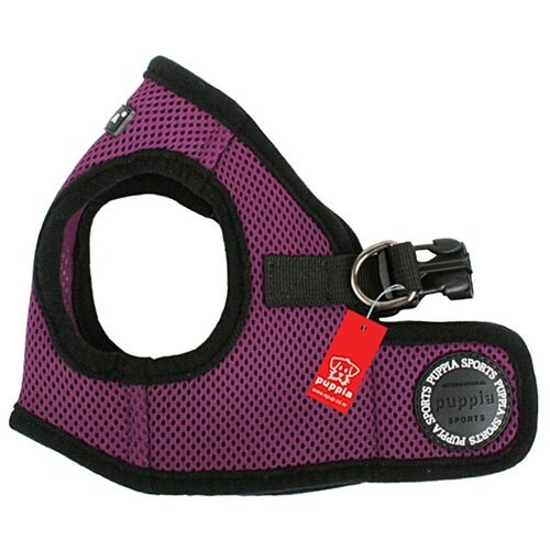 Шлейка Puppia Soft vest harness B фиолетовый, XXXL