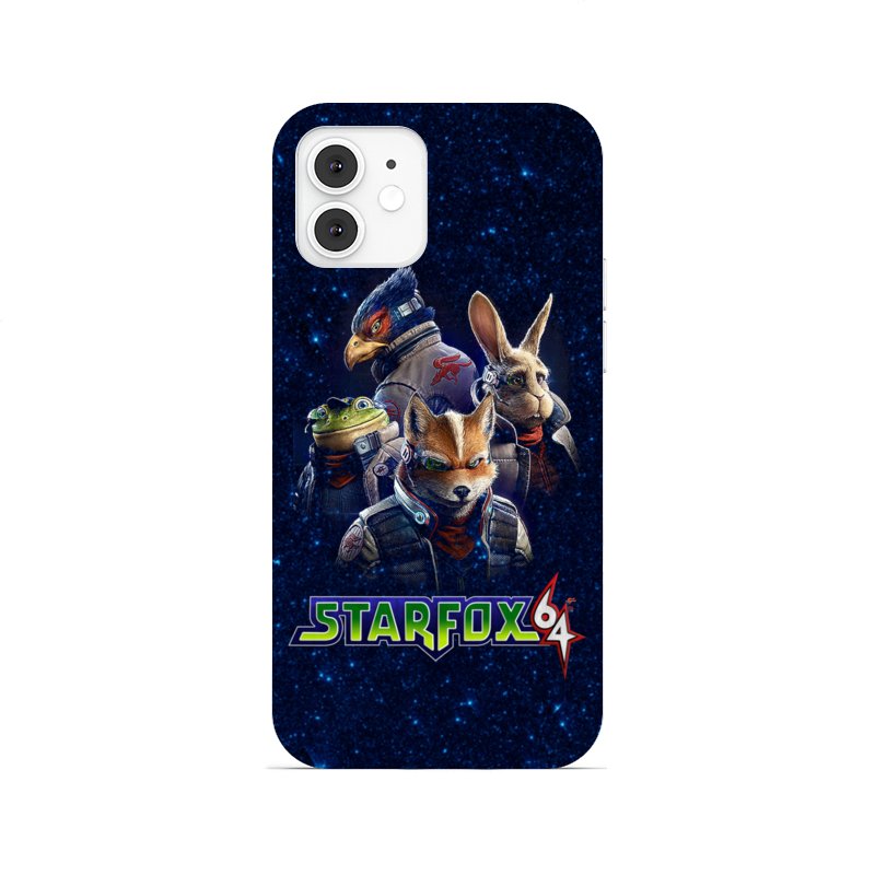 Printio Чехол для iPhone 12, объёмная печать Star fox