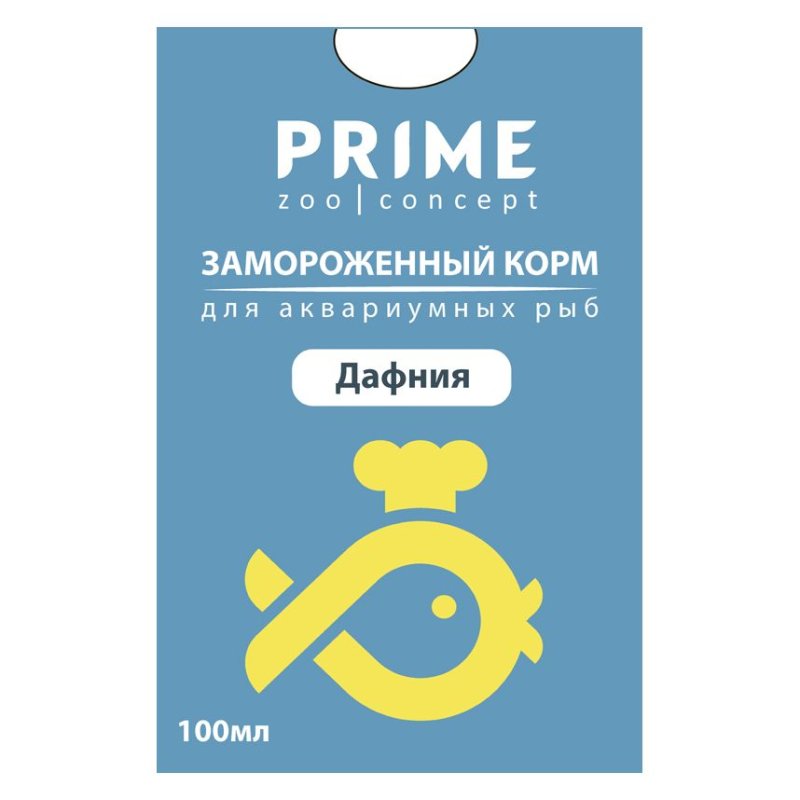 Корм для рыб PRIME Дафния в блистере 100мл