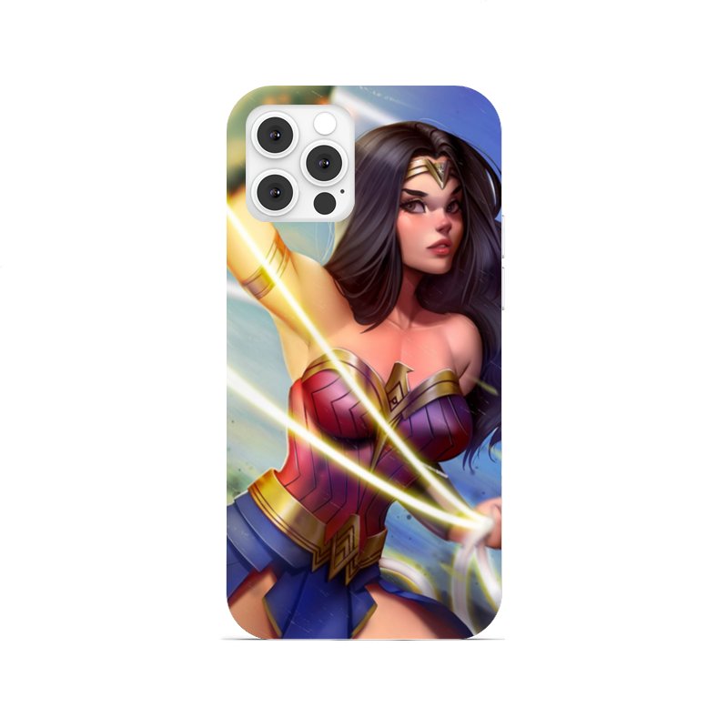 Printio Чехол для iPhone 12 Pro, объёмная печать Чудо-женщина / wonder woman