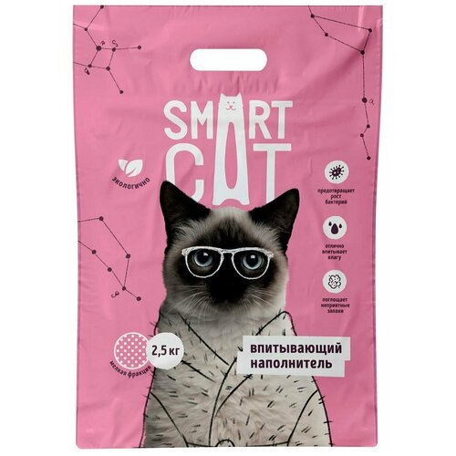 SmartCat Впитывающий наполнитель, мелкая фракция, 5 кг