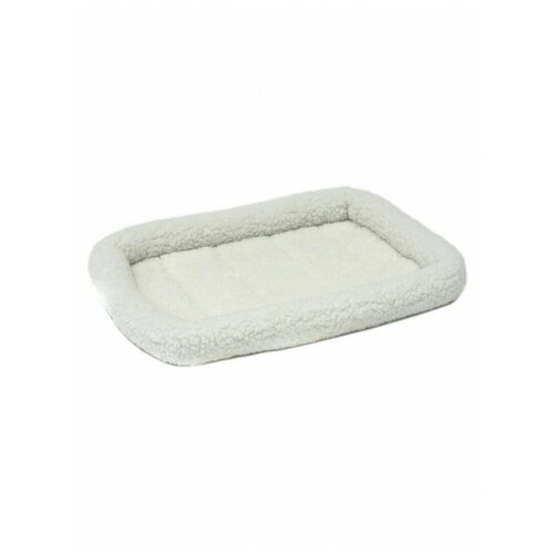 Лежанка MidWest Pet Bed для собак и кошек флисовая 55х33 см белая