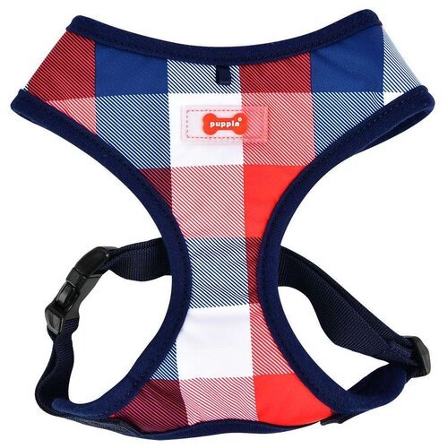 Шлейка Puppia Quinn harness A, обхват шеи 40  см, синий, XL