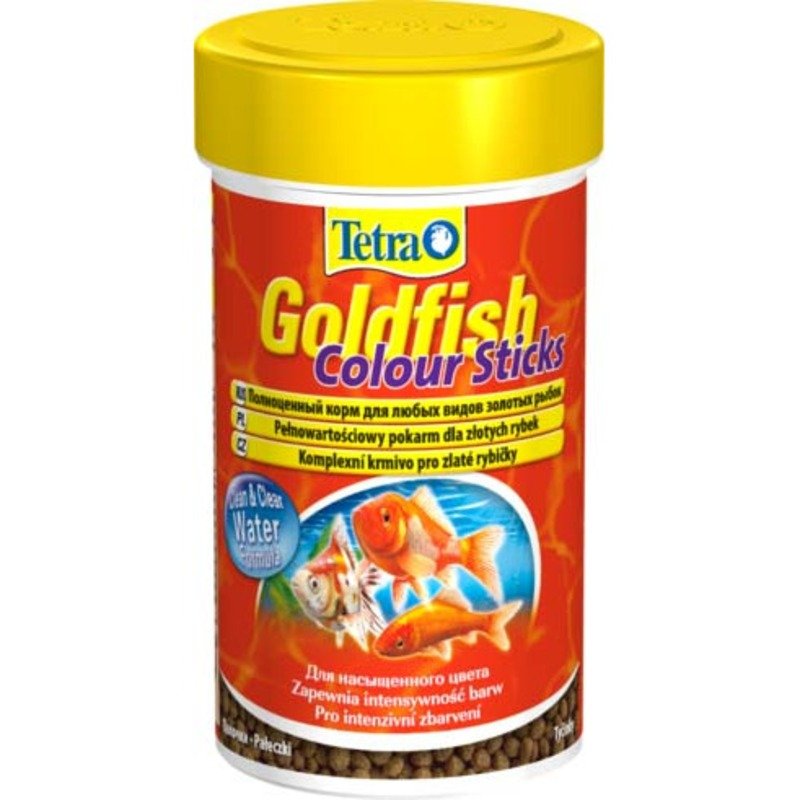 Tetra Goldfish Colour Sticks корм для улучшения окраса золотых рыбок в палочках -250 мл