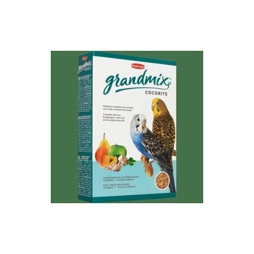 PADOVAN Grandmix Сocorite Основной корм д/Волнистых попугаев 400грх12шт
