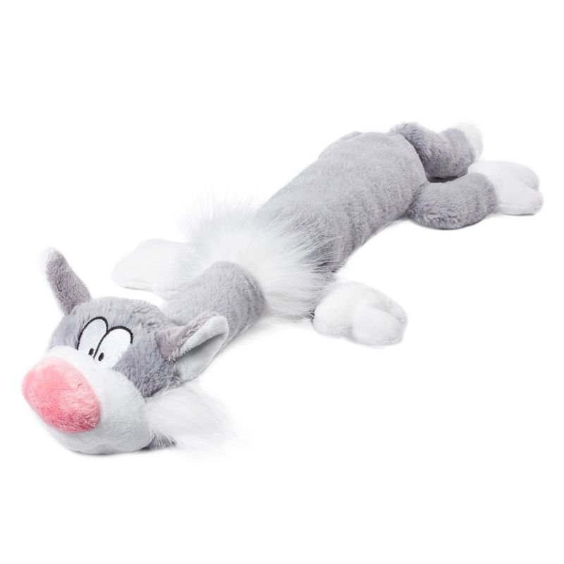 Игрушка для собак GIGWI Plush Friendz Кот с пищалками 63см