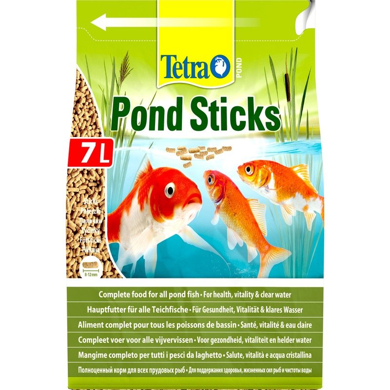 Корм Tetra Pond Sticks для прудовых рыб в палочках - 7 л