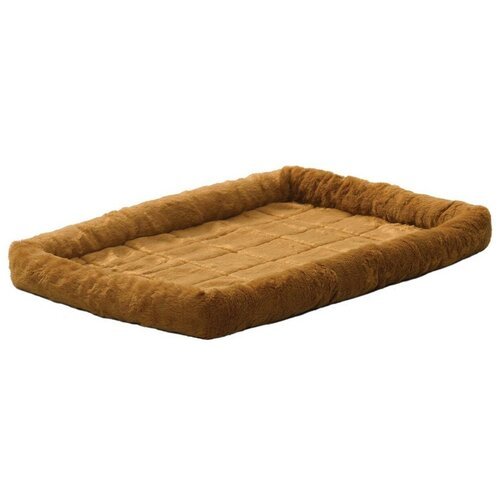 MidWest лежанка Pet Bed меховая 61х46 см коричневая