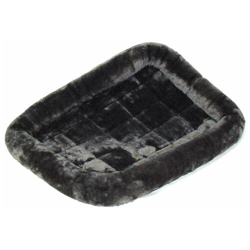 Лежанка Midwest Pet Bed меховая 61х46 см серая