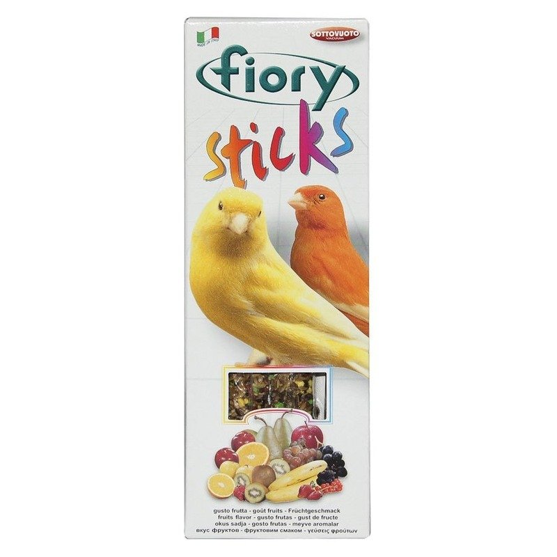 Палочки для канареек Fiory Sticks с фруктами 2 х 60 г